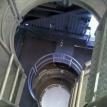Looking down a launch tube